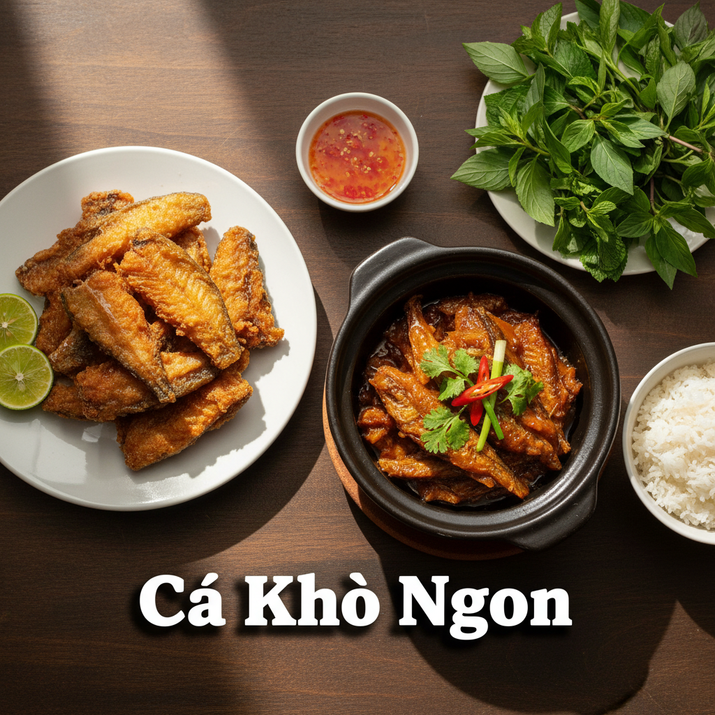 Các món ngon từ cá khô một nắng