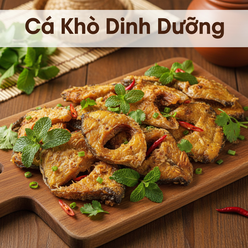 Cá khô một nắng Cần Giờ — giá trị dinh dưỡng cao